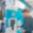 Man using phone at a Shell Recharge Station
