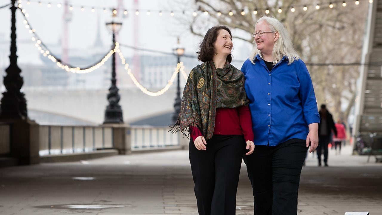 Karrie and her partner, Angela