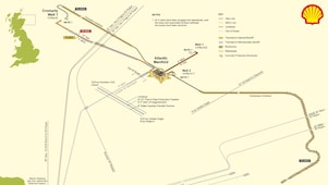 Shell Atlantic Cromarty Decommission Illustration