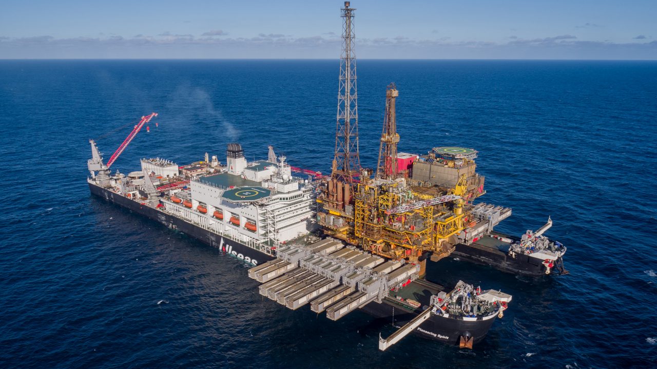 Connecting the yokes to the platform