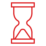 Illustration of an hour glass