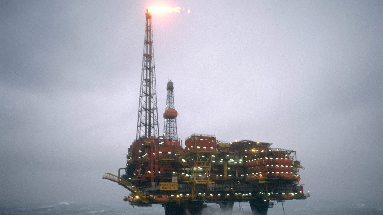 Brent Charlie GBS in the stormy weather