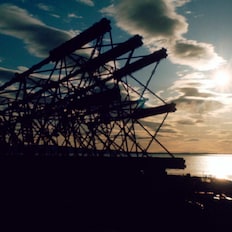  Brent Alpha jacket at sunset