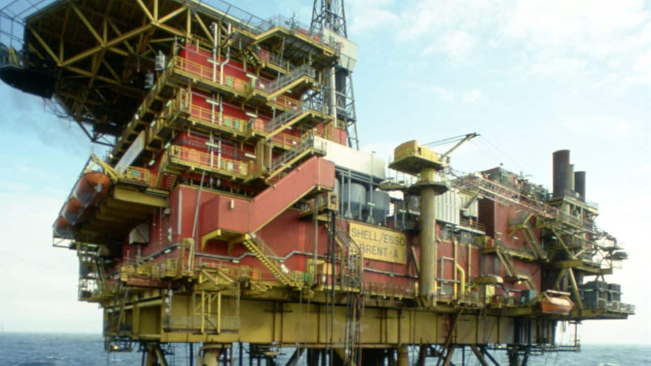 A sunny day in the Brent Field