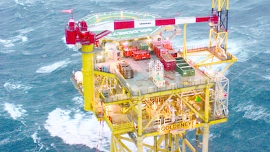 Goldeneye is located in the Central North Sea, in the United Kingdom Continental Shelf