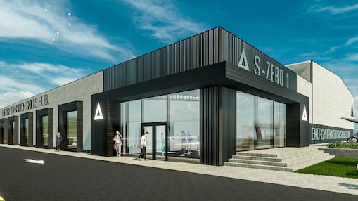 Outside view of the Aberdeen Energy Transition Skills Hub