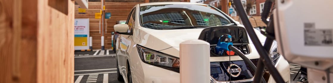 Fulham Road EV charging station