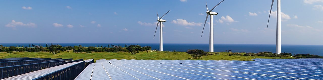 Solar and wind turbine