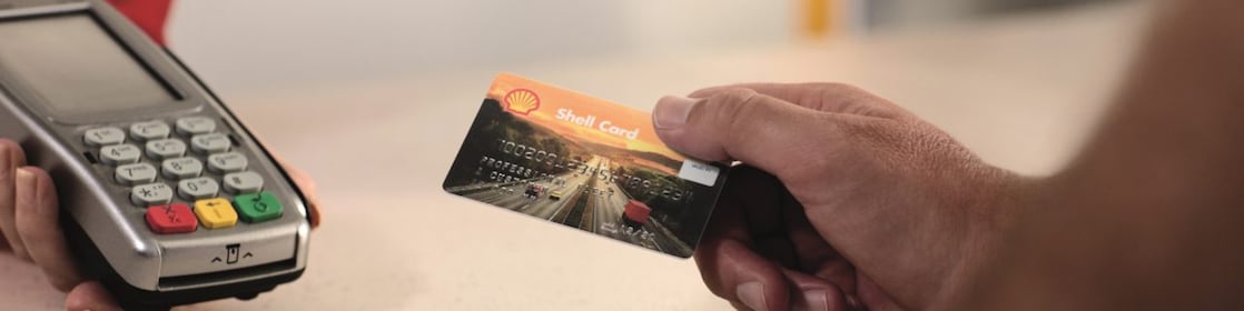 using shell card
