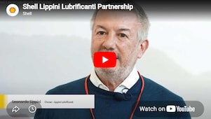 Shell distributor Lippini Lubrificanti owner sharing experience and partnership with Shell