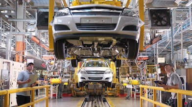 Process oils used in automotive manufacturing processes