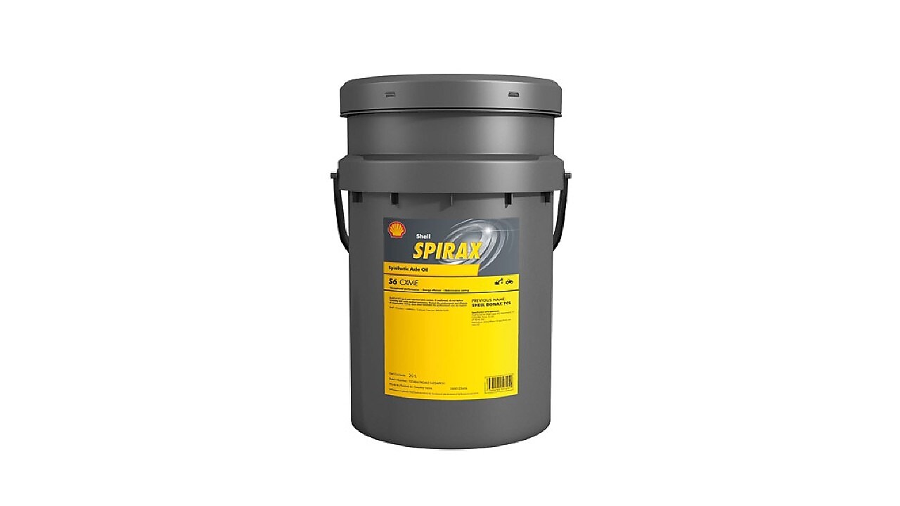Shell Spirax S6 CXME, 20L pack shot