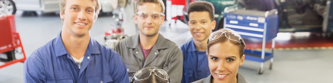 colleagues at shell workstation