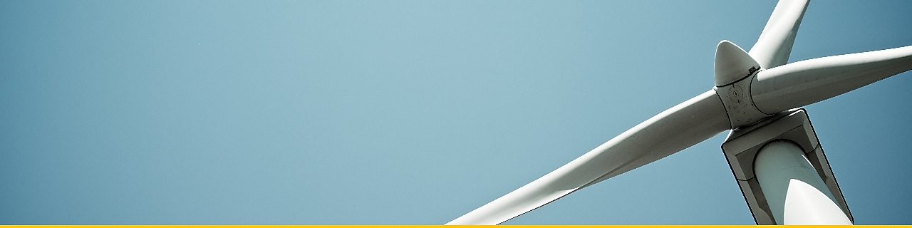 Inside of a wind turbine