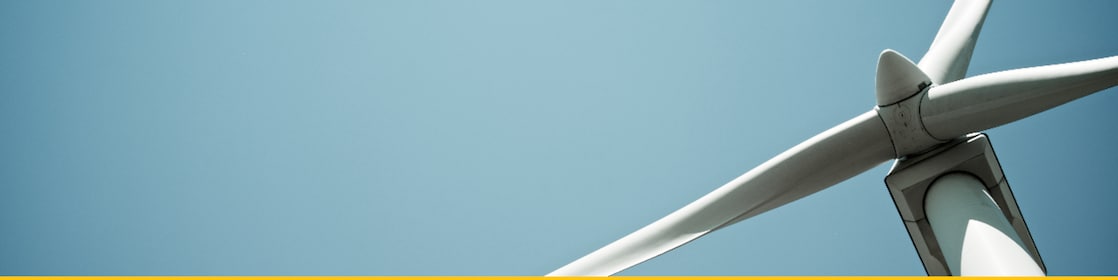 Inside of a wind turbine