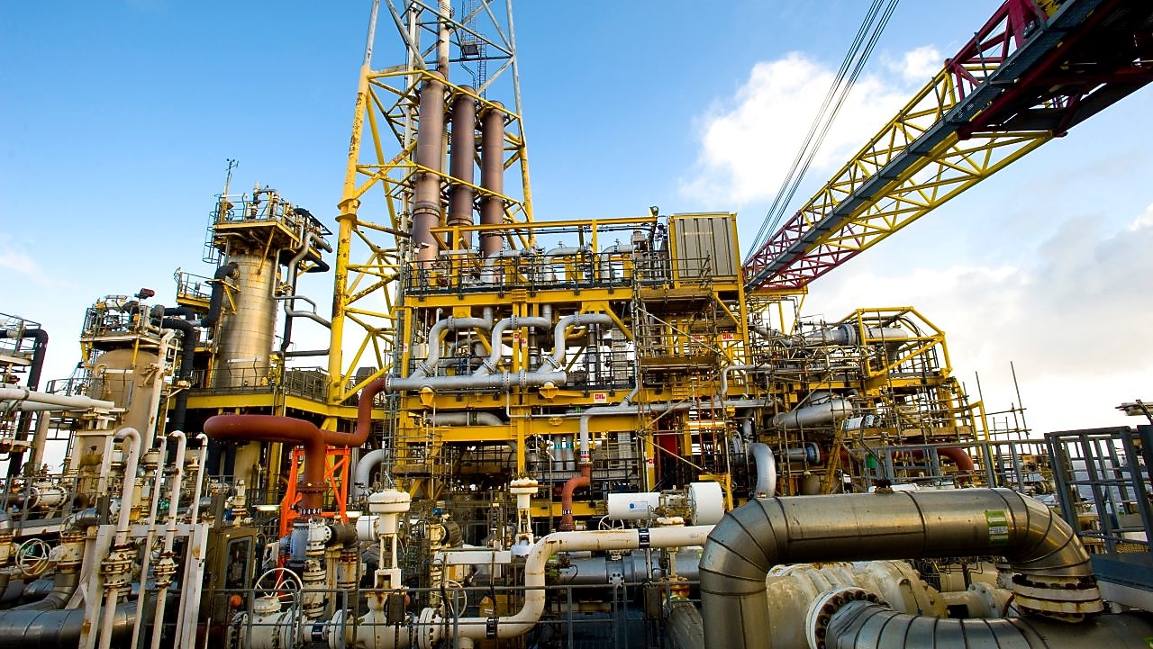 Shearwater platform in the North Sea