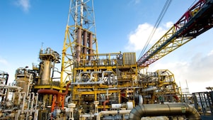 Shearwater platform in the North Sea