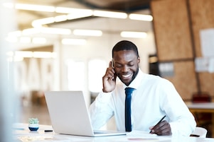 man talking on the micro phone