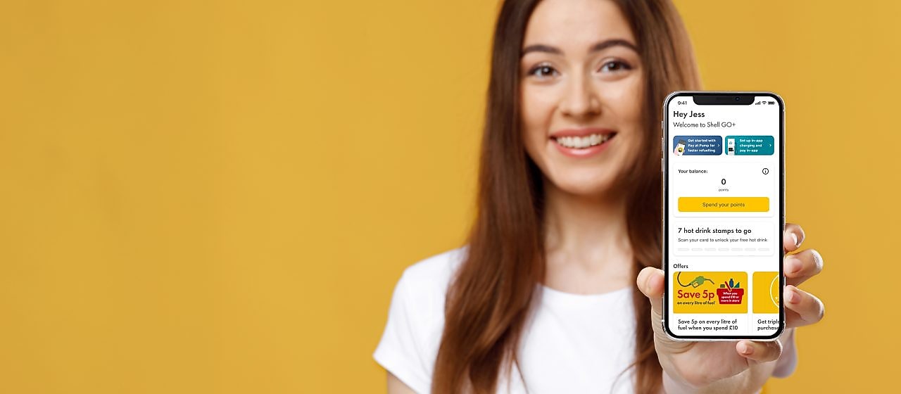 EV public charging with the Shell App