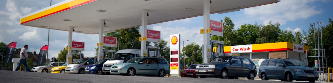 Shell petrol station
