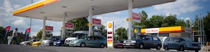 Shell petrol station