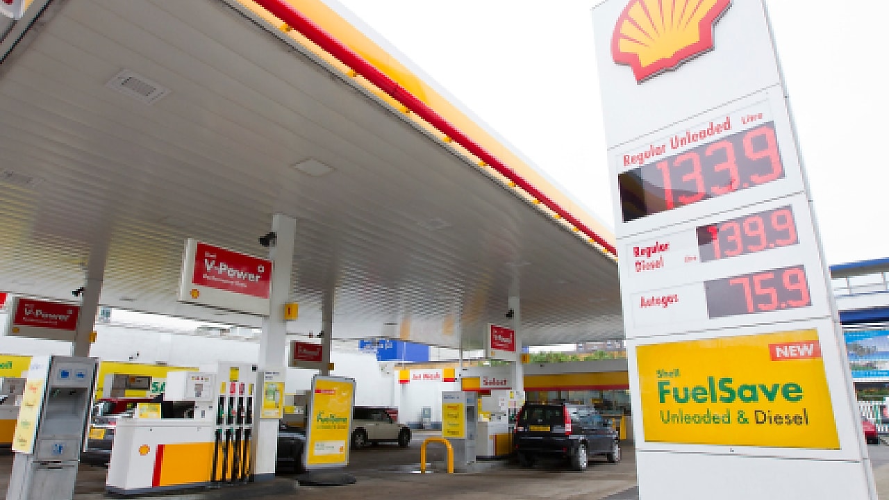 Shell fuel station