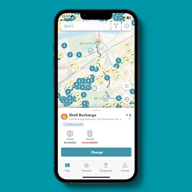 Locate a charge point