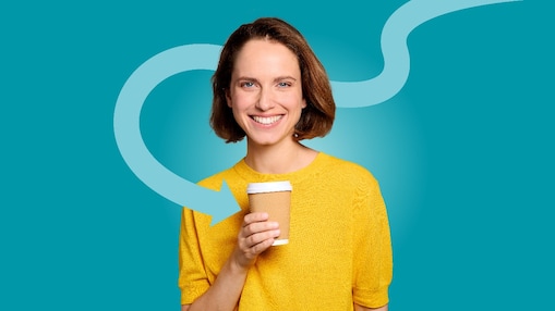 Man and Woman talking near a Recharge Station