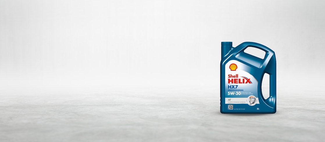 This is an image of the Shell Helix HX7 Professional AF 5W-30